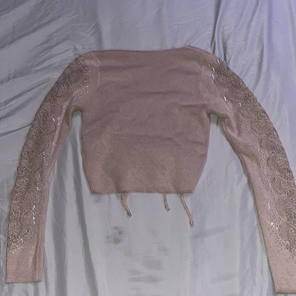 Rhinestone Long Sleeve Shirt - Picture 2 of 2